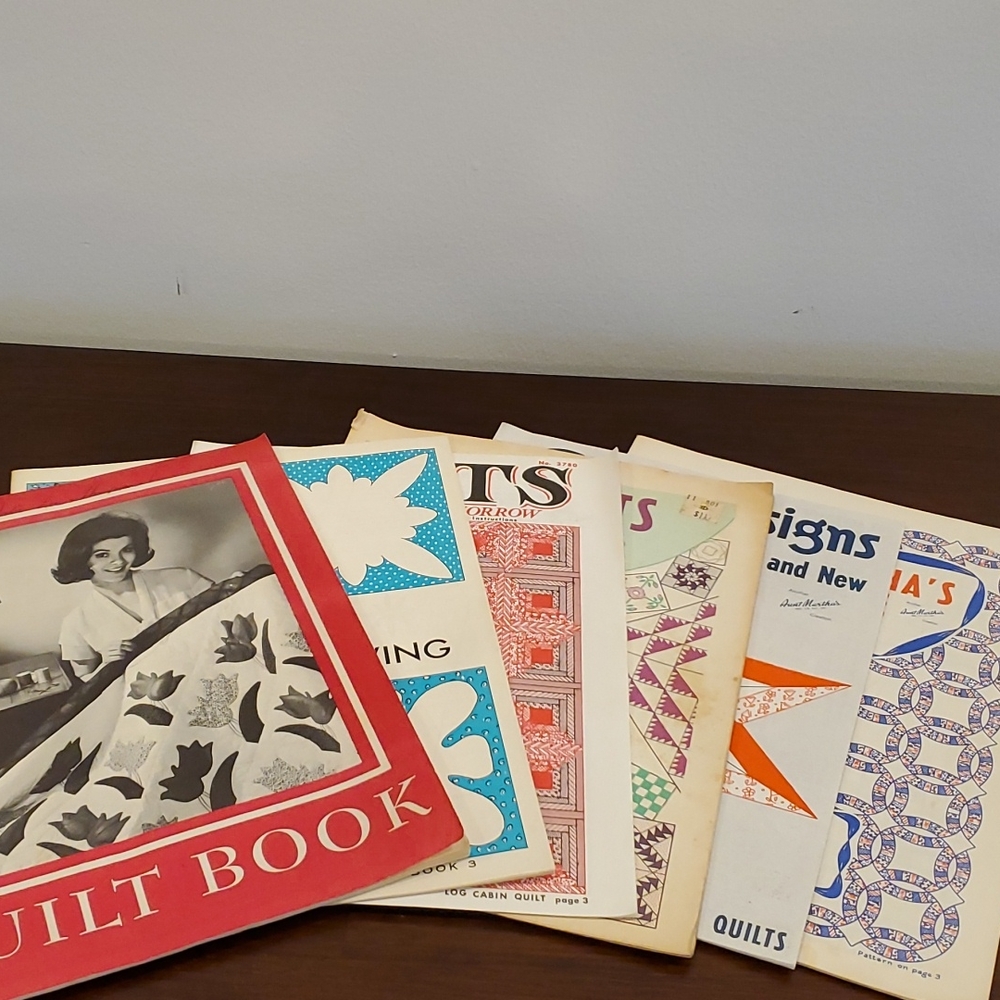 Craft leaflets, crochet, quilt, and knitting